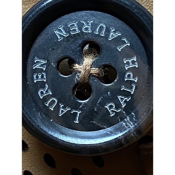 F. Ralph Lauren Leather Jacket Size 6 Brown Camel NWT $795 - Picture 7 of 11